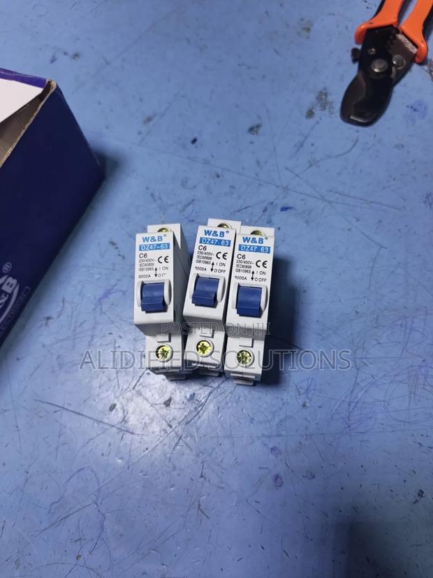 Single Pole MCB Breakers