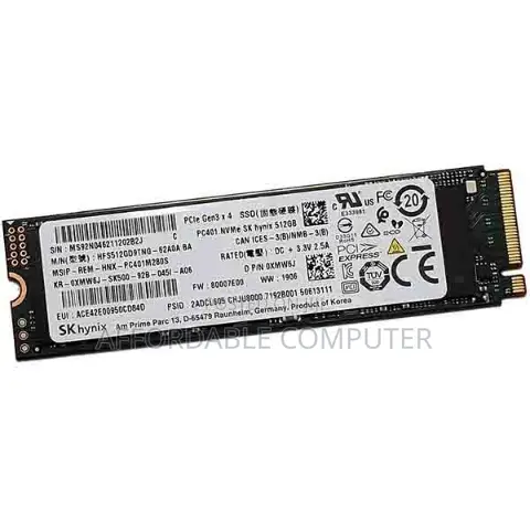 Western District 512GB M.2 NVME Gen 4
