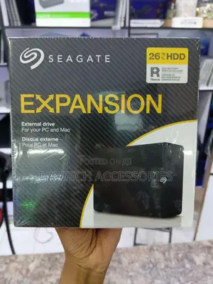 Seagate 26TB Expansion Desktop USB 3.0 External Hard Drive - Black