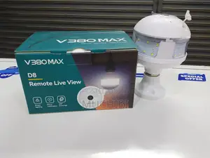 V380 Max Light Bulb Camera CCTV Camera