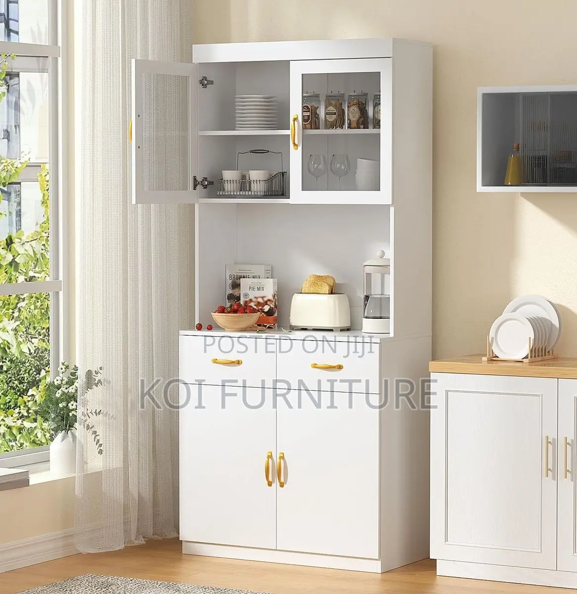 Storage Unit; Kitchen and Dining Room Storage Cabinet