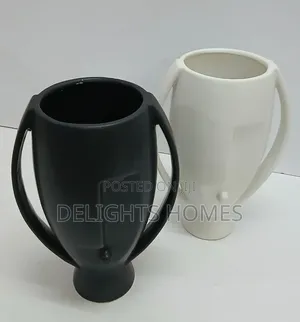 Face Decorative Flower Vase_alp