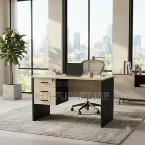 Office Desk; 1.2 Meter Home Clerical Office Desks With Wood Finish