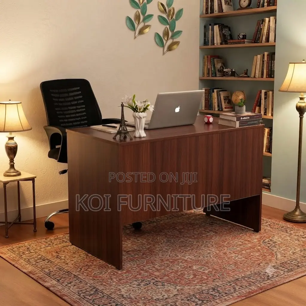 Office Desk; 1.2 Meter Home Clerical Office Desks With Wood Finish