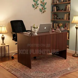 Office Desk; 1.2 Meter Home Clerical Office Desks With Wood Finish