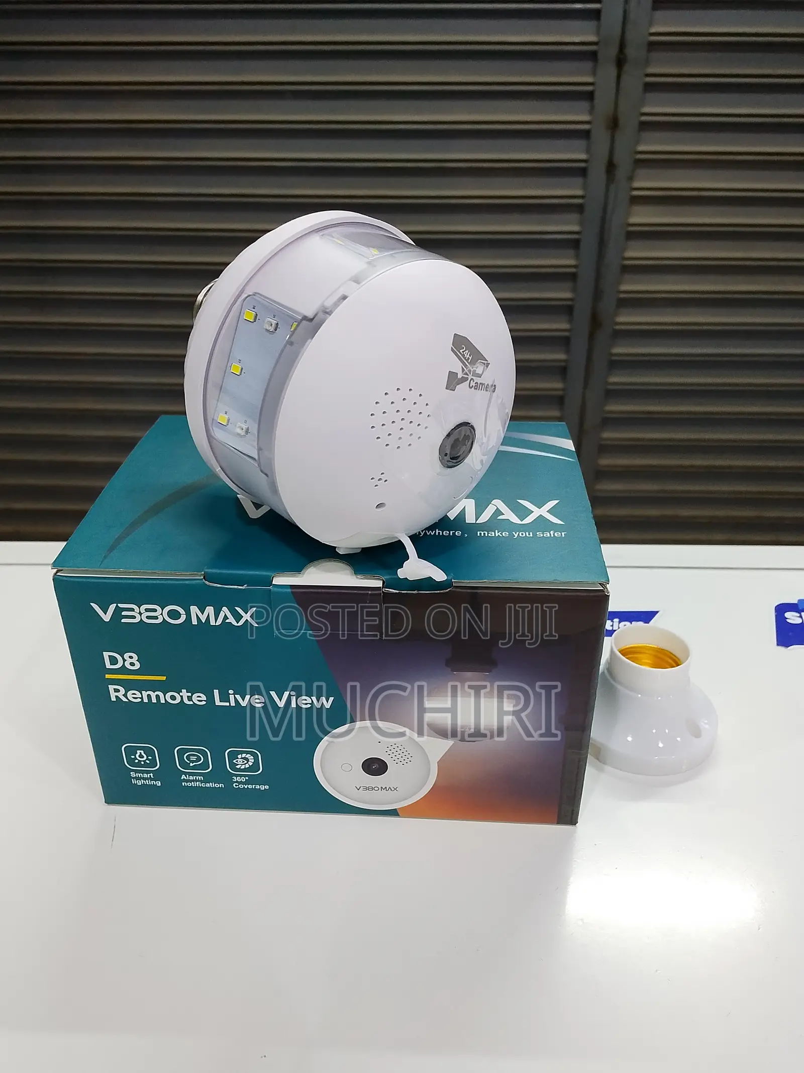 V380 Max Best Wifi Nanny Bulb V380 CCTV Camera 2mp