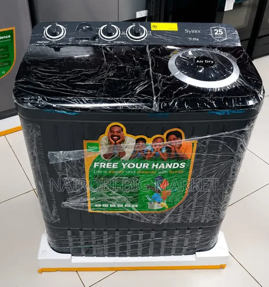 Top Load Syinix 10 KGS Washing Machine Semi Automatic