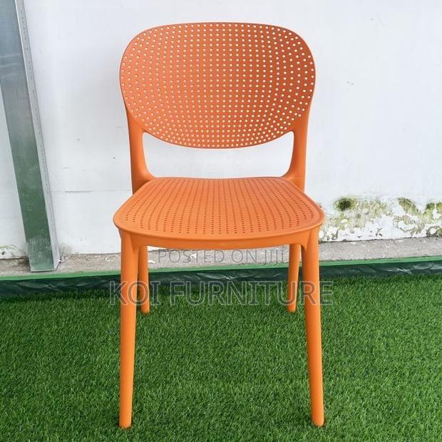 Dining Chairs; Plastic Armless Dining Chairs for Functions - main view