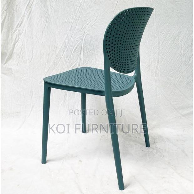 Dining Chairs; Plastic Armless Dining Chairs for Functions - thumbnail 5