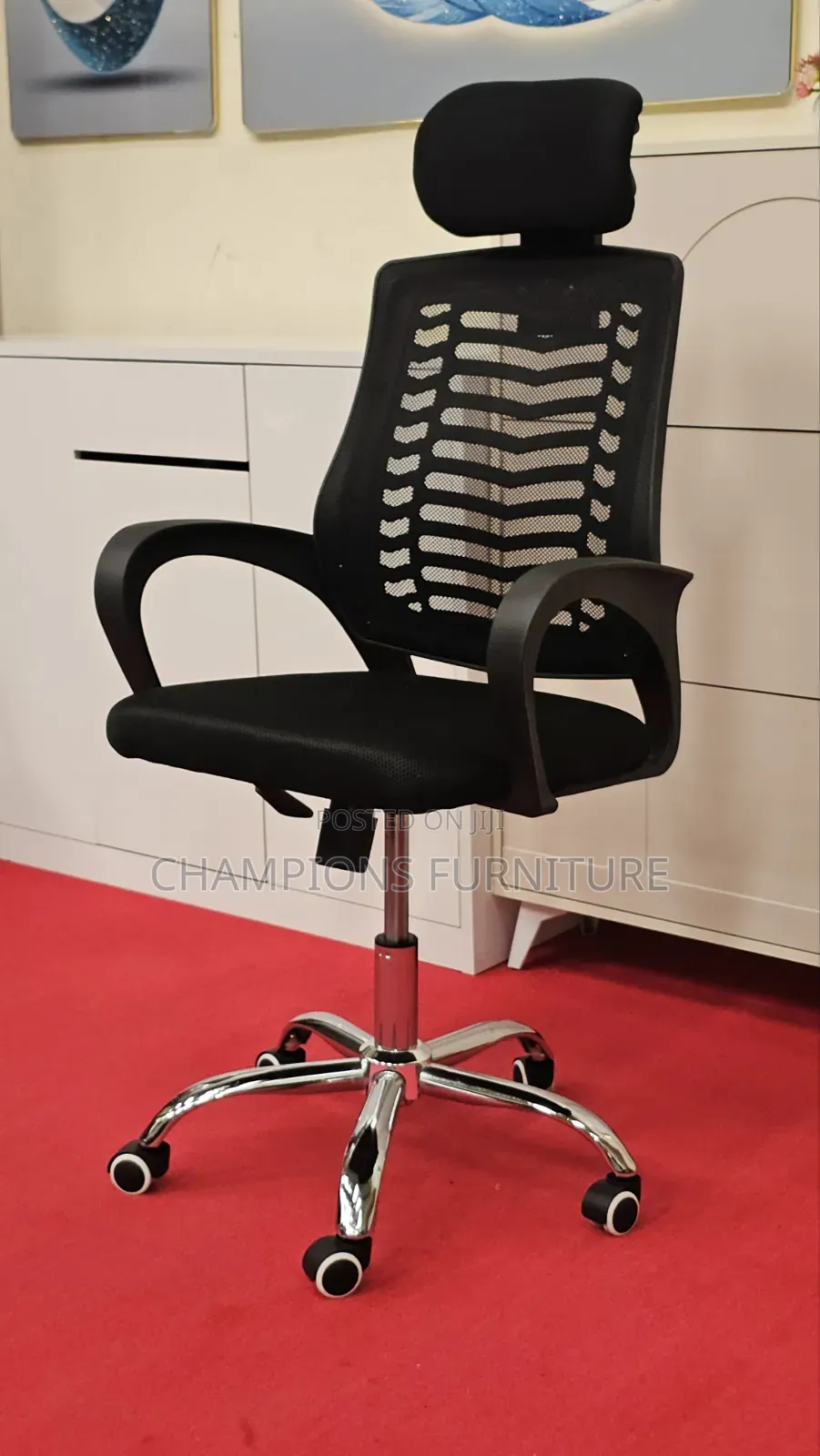 Standard Office Chair With Headrest