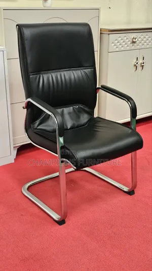 Executive Leather Cantilever Chair