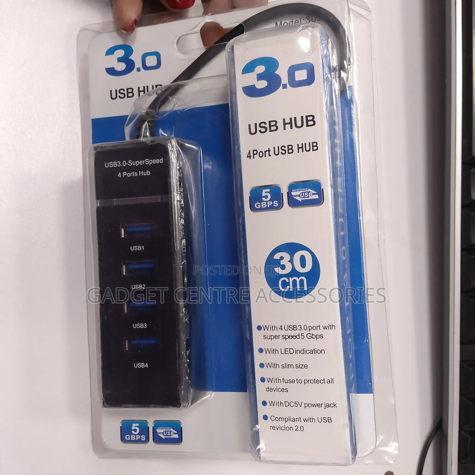 USB Hub 3.0,4 USB Ports