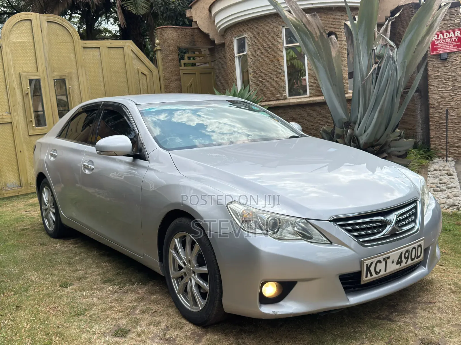 Toyota Mark X 2012 Silver