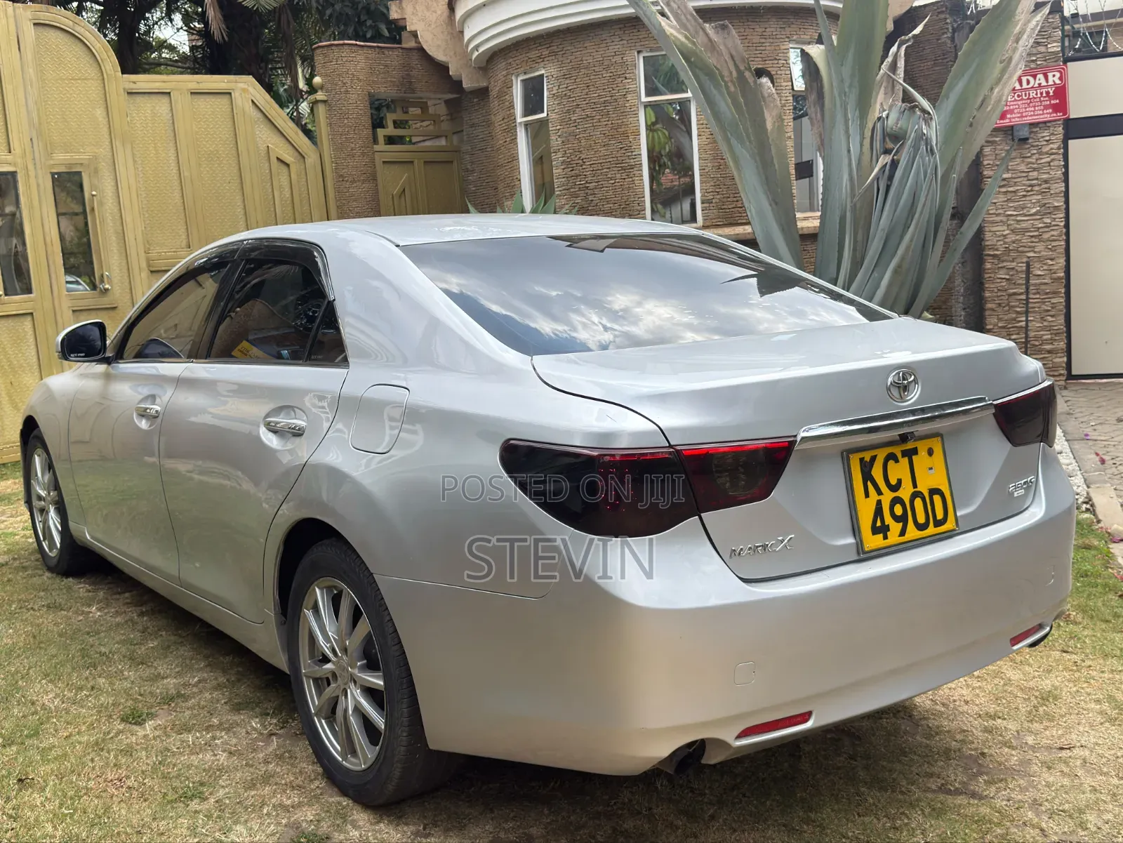 Toyota Mark X 2012 Silver