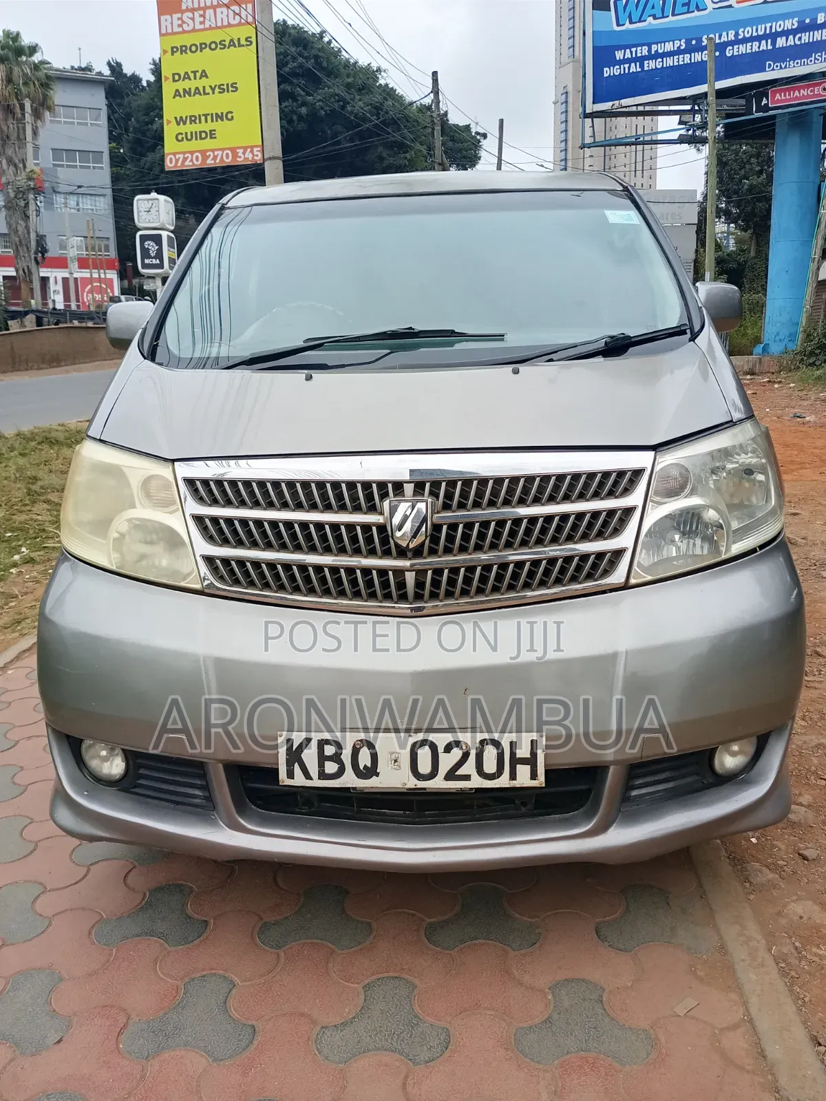 Toyota Alphard 2008 Silver