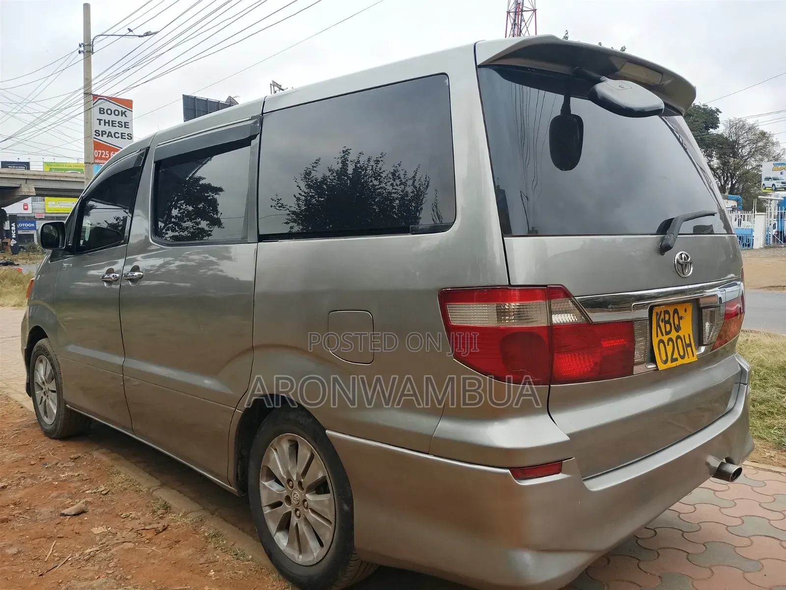 Toyota Alphard 2008 Silver
