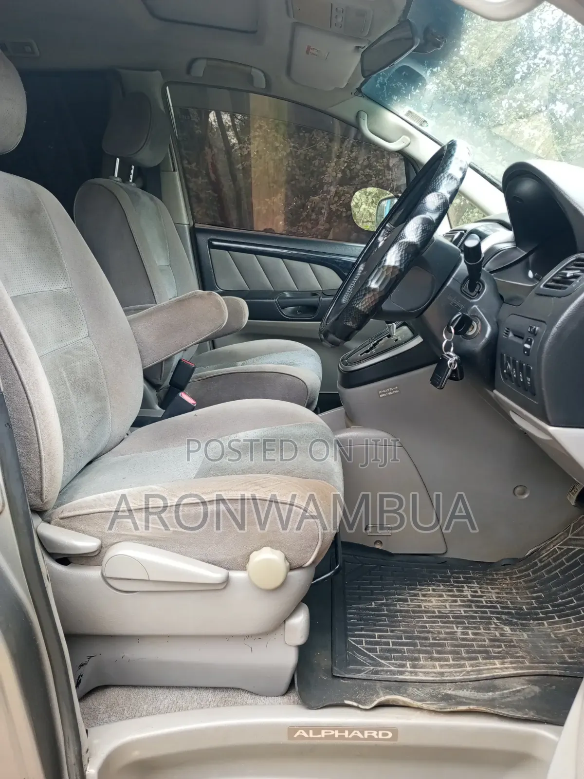 Toyota Alphard 2008 Silver