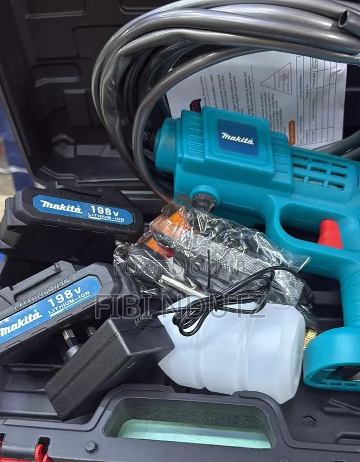 198v Cordless MAKITA Pressure Washer/Cordless Car Wash