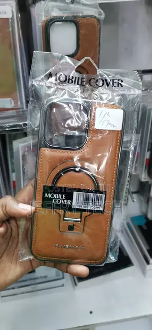 Brown PU Leather Case for the iPhone 15 Pro Max