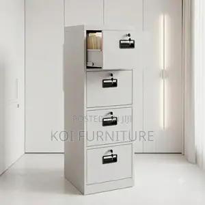 Office Cabiinet; 4 Drawer File Steel Cabinet Each With Key Lock
