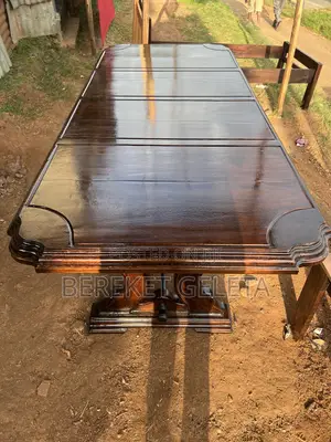 Solid Mahogany Dining Table 96”L X 42”W X 32”H | Hnadmade