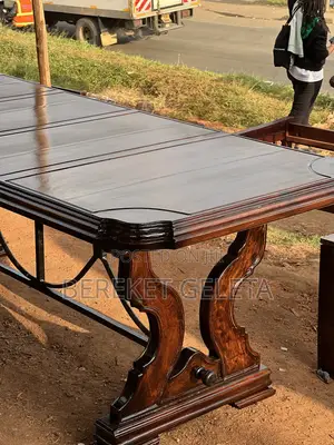 Solid Mahogany Dining Table 96”L X 42”W X 32”H | Hnadmade