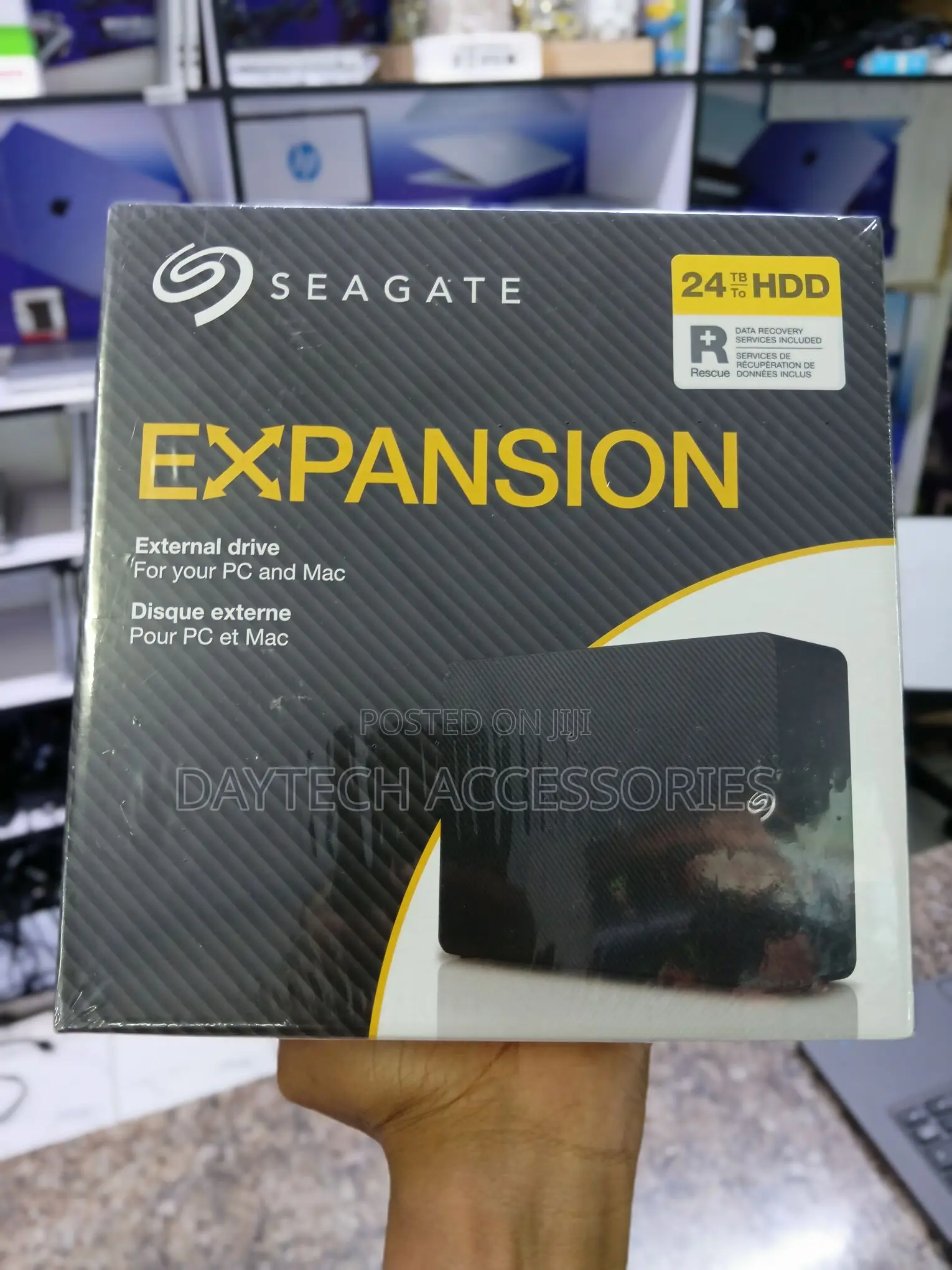 Seagate Expansion 24TB Desktop External Hard Drive Model STKP