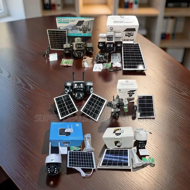 Outdoor Security 4G PTZ Dual Triple Four Lens Solar Cameras Wholesale