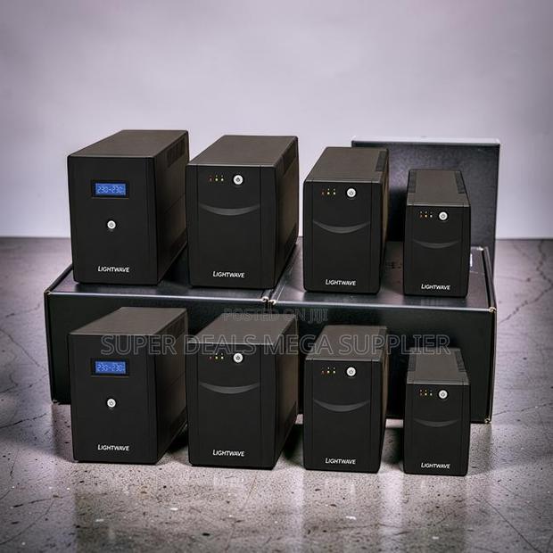 Automatic Voltage 650va, 850va,1kva, 2kva, 3kva Lightwave Ups
