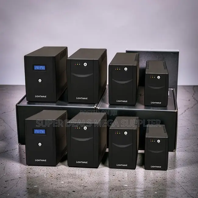 Automatic Voltage 650va, 850va,1kva, 2kva, 3kva Lightwave Ups
