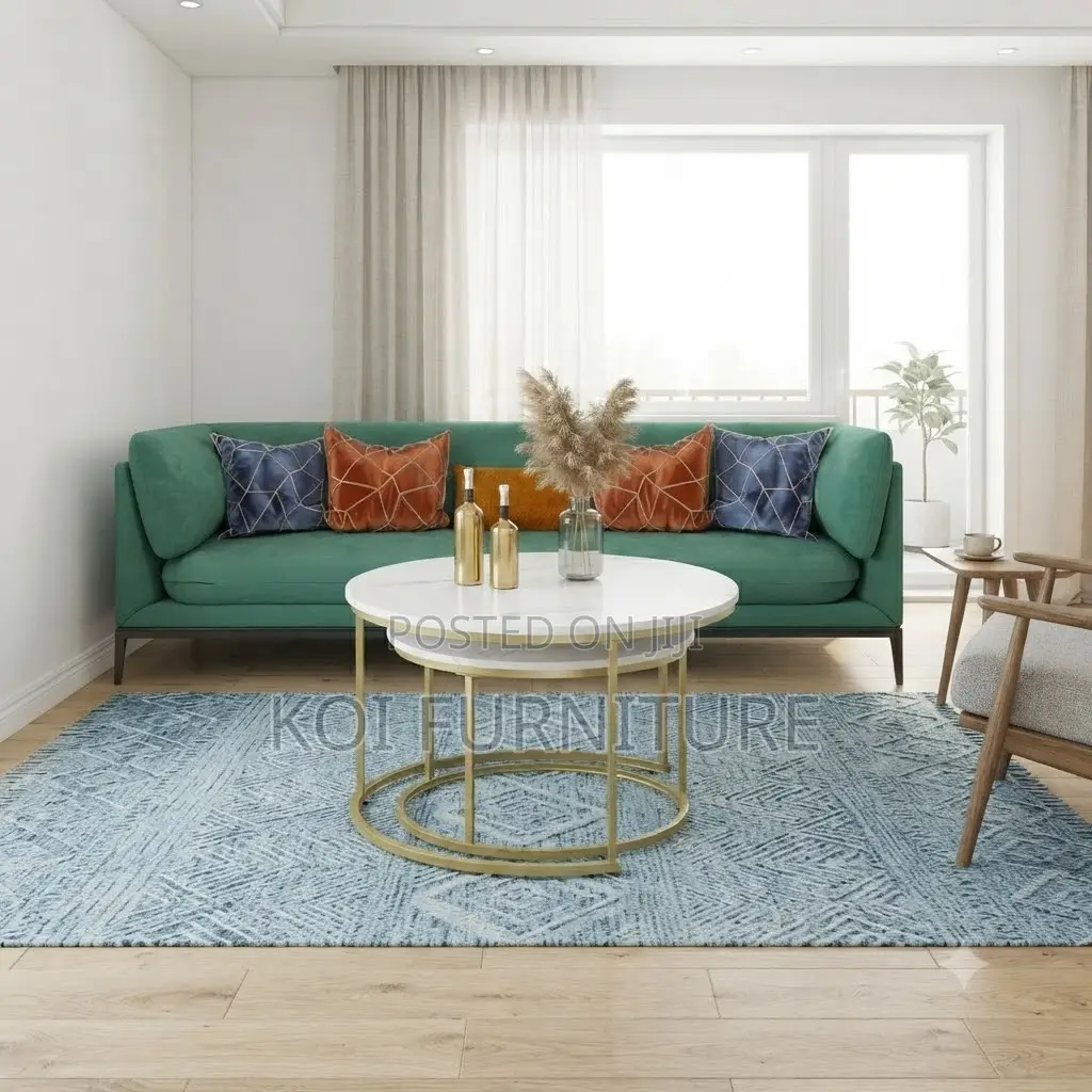 Coffee Table; Marble Coffe Table for Home and Office Meetings