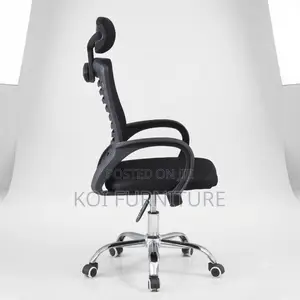 Office Chairs; Headret Office Chair Made of Premium Fabric