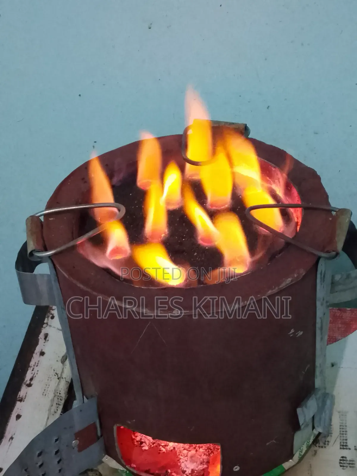 Charcoal Stove and Briquettes