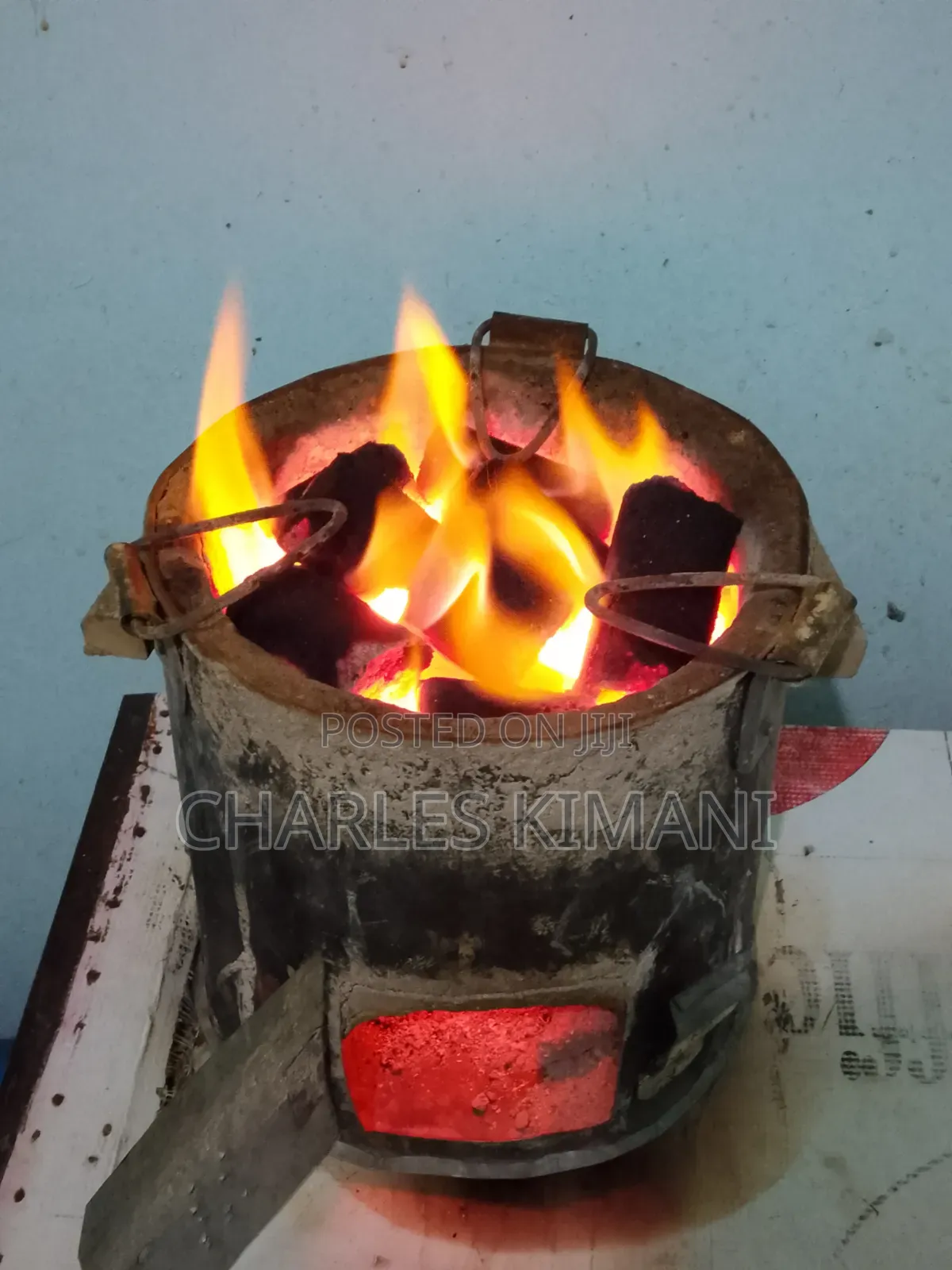 Charcoal Stove and Briquettes