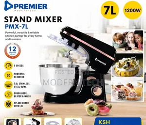 Premier 7L Multi-Function Stand Mixer – 1200W Powerful Motor