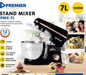 Premier 7L Multi-Function Stand Mixer – 1200W Powerful Motor