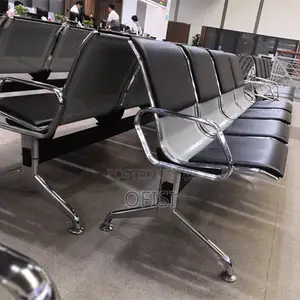 Waiting Bench; 4 Seater Padded Office Waiting Bench