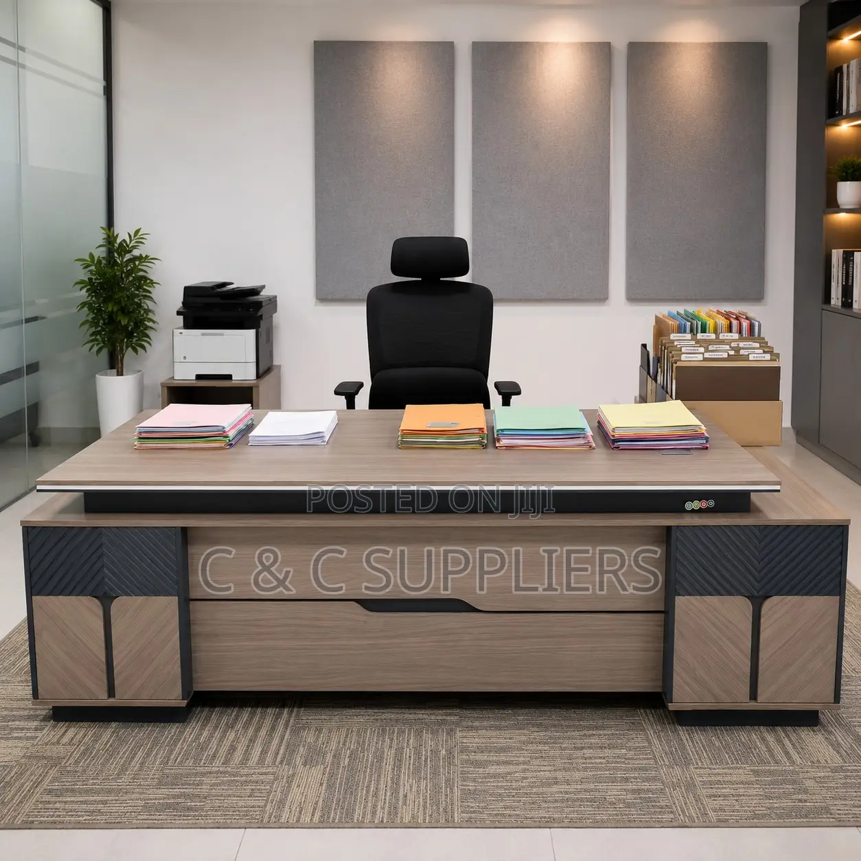 Imported CEO Office Table-2400mm