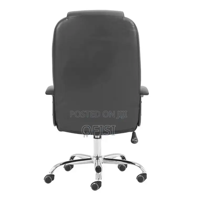 Office Chair; Leather High Back Office Seat