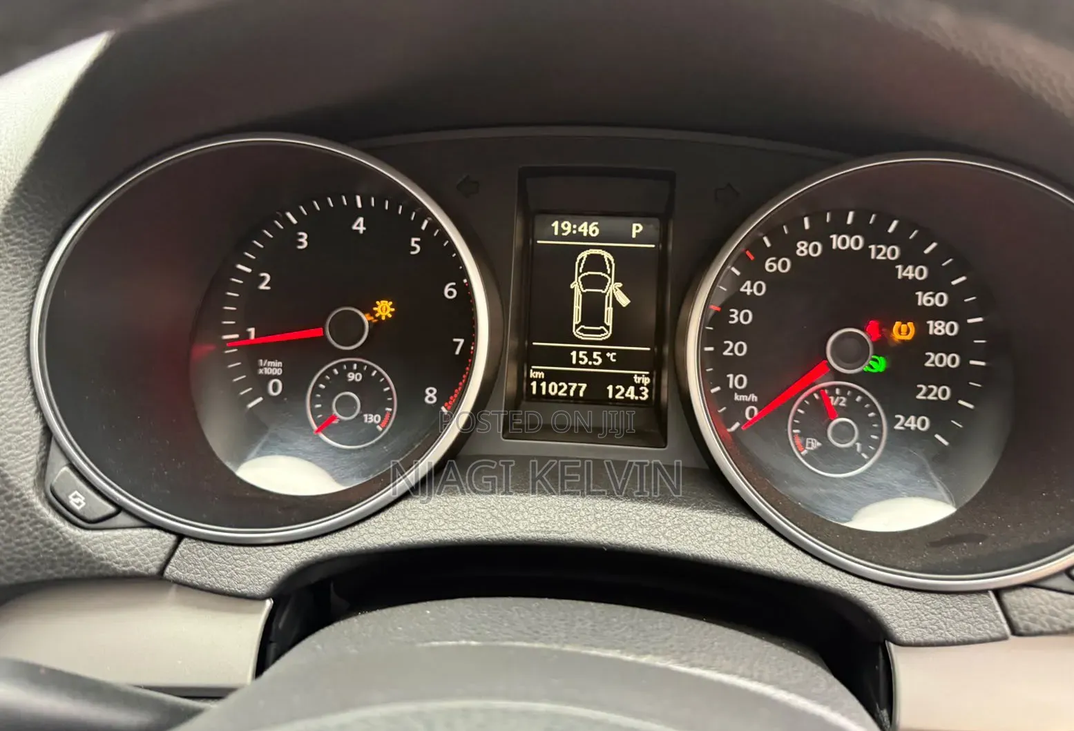 Volkswagen Golf 2012 Black