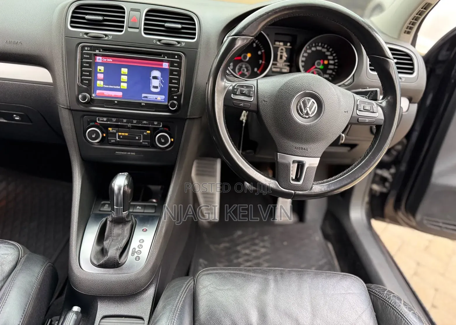 Volkswagen Golf 2012 Black