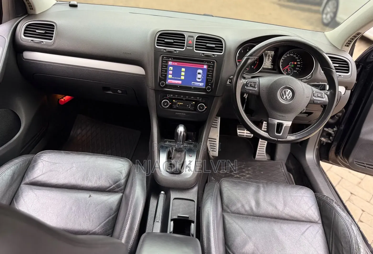 Volkswagen Golf 2012 Black