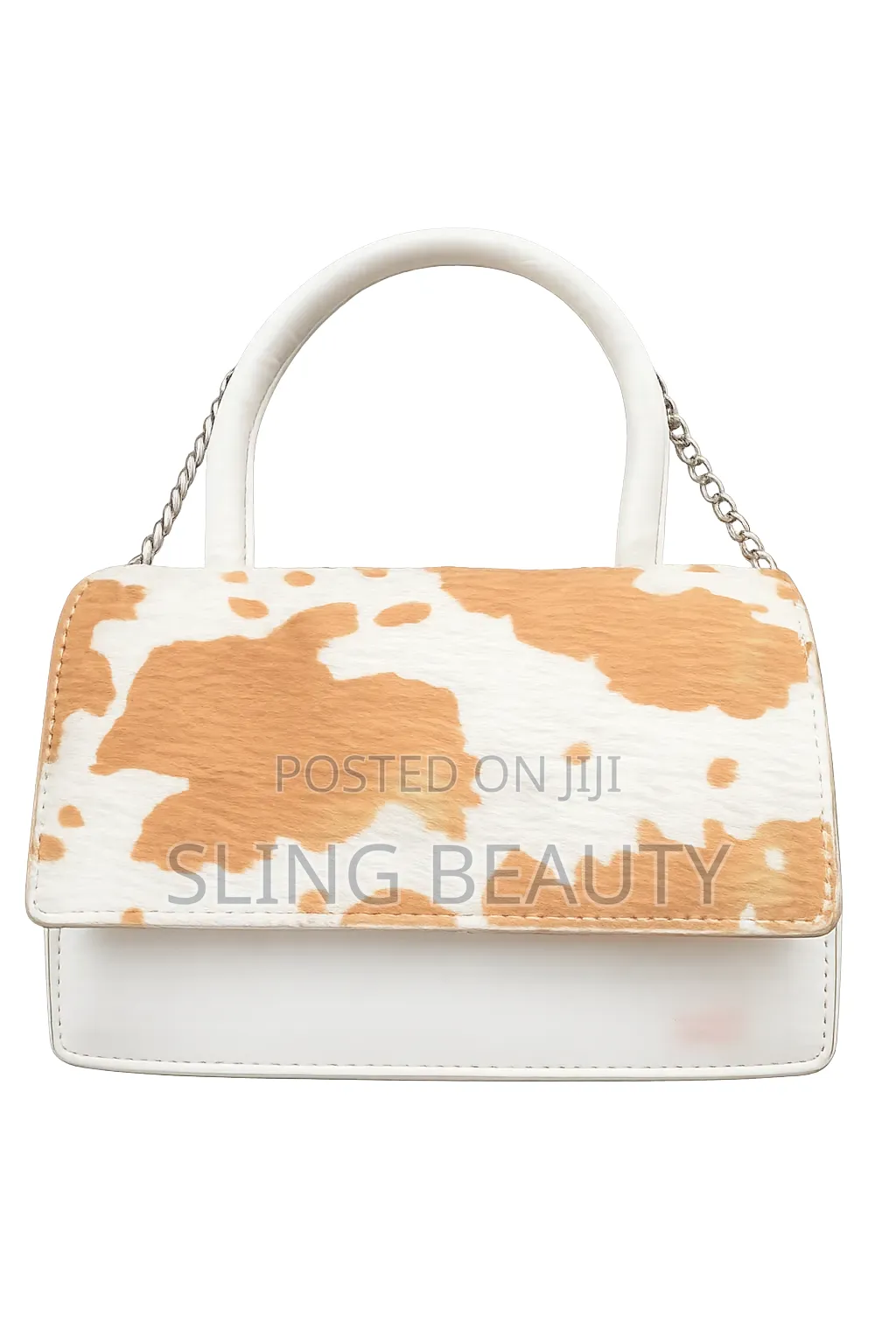 Elegant Cow Print Handbag – Classy Trendy