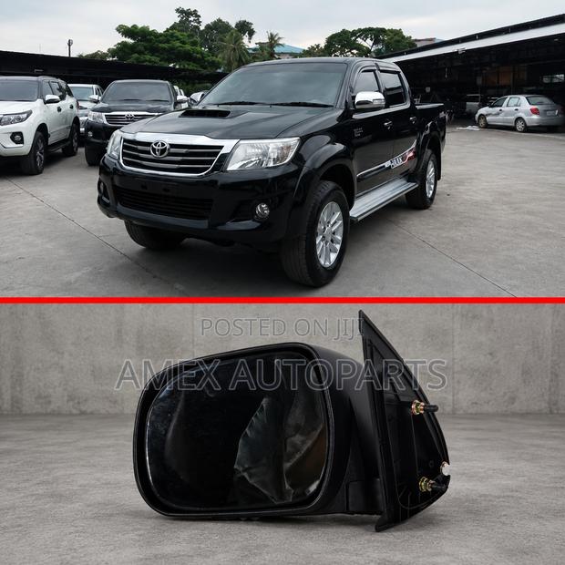 Side Mirror Toyota Hilux Vigo Black Manual
