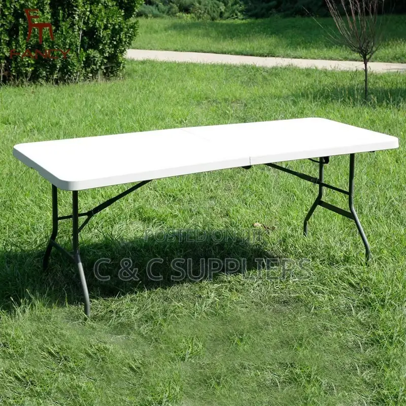 Home Office Foldable Plastic Table-180cm
