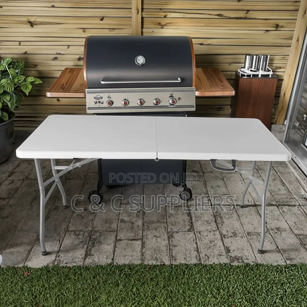 Home Office Foldable Plastic Table-180cm