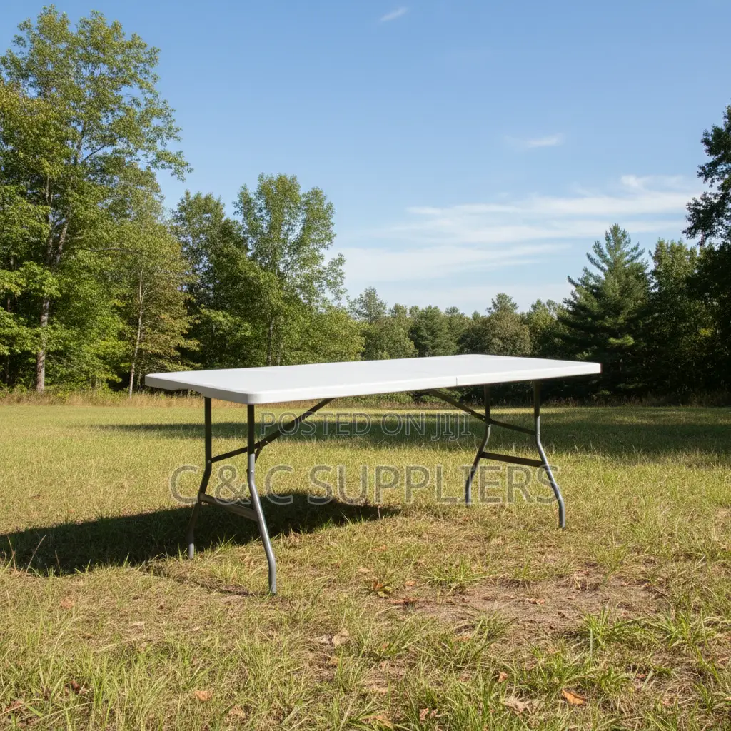 Home Office Foldable Plastic Table-180cm