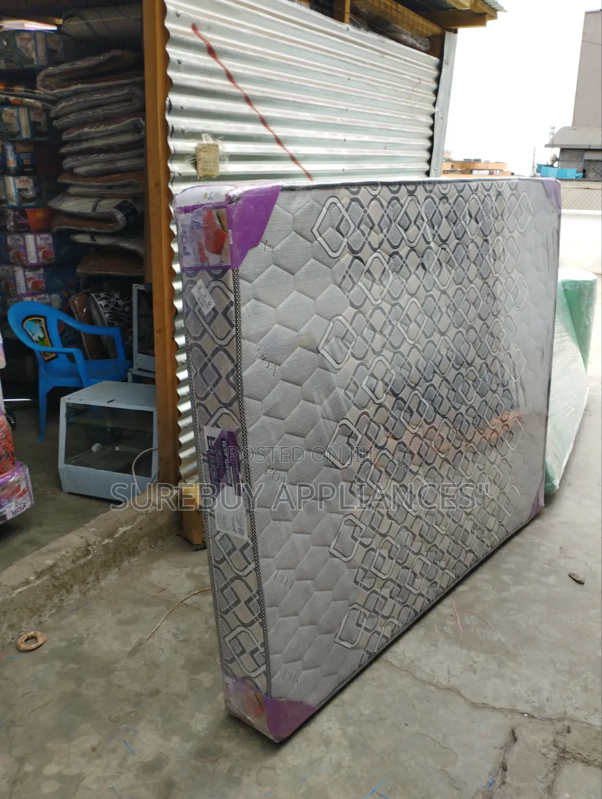 5×6 Ft 8-Inch Quilted Mattress for Comfort
