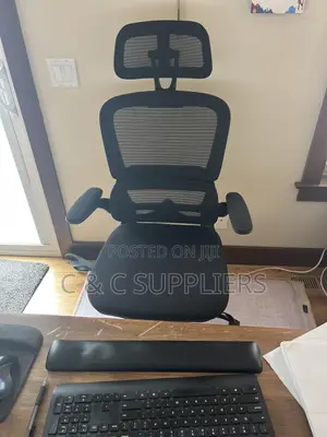 Ergonomic Revolving Mesh Office Chair.