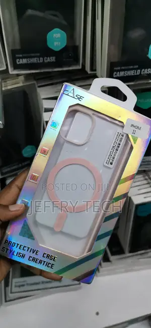 iPhone 11 Featuring a Magnetic Ring Cover